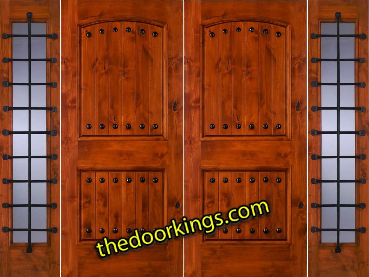 sw62 knotty alder with sw51 sidelites